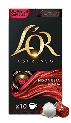 [L5P3] [+Por- R$ 14] L'OR Caf L'Or Cpsula Indonsia - 10 Unidades - 52 Gramas